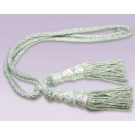 Abrazadera liso metalico plata