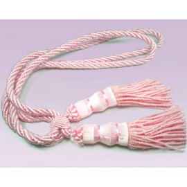 Abrazadera liso rosa