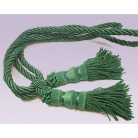 Abrazadera liso verde oscuro