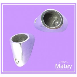 BRIDA A 45 GRADOS DE ALUMINIO PARA TUBO DE...