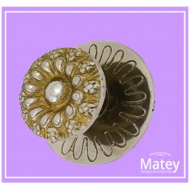 CHAPETON 2 CON POSTE RECTO EN ALUMINIO...