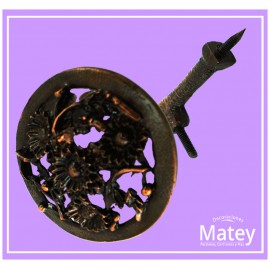 CHAPETÓN GIRASOLES EN COLOR COBRE VIEJO,...