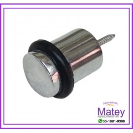 TOPE CILINDRO CROMADO HER-805CR ZAMAK,...