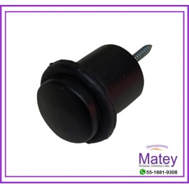 TOPE CILINDRO LISO NEGRO MATE HER-805...