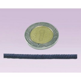 Cordon 3 mm liso azul marino