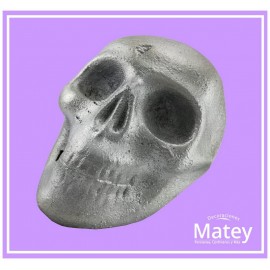 CRANEO GRANDE DE ALUMINIO HUECO.