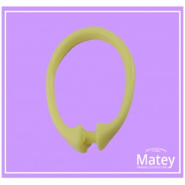 GANCHO PERA DE PLASTICO PARA CORTINA DE...