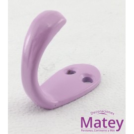 GANCHO REFORZADO COLOR LILA.