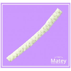 CORDON DE 3MM DE ALGODON BLANCO