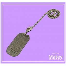 PERILLA CON MENSAJE DE METAL, COLOR...