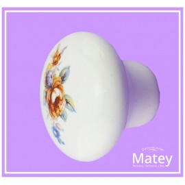 PERILLA DE PORCELANA MZ C5002 COLOR BLANCO...