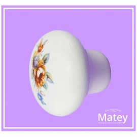 PERILLA DE PORCELANA MZ C5005 COLOR BLANCO...