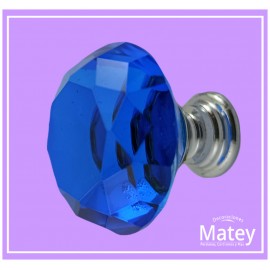 PERILLA DIAMANTE AZUL DM C7000 BASE PLATA