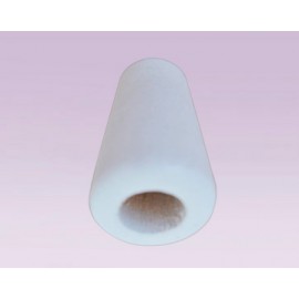 Perilla tipo copa de madera blanco