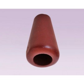 Perilla tipo copa de madera caoba