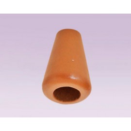 Perilla tipo copa de madera roble