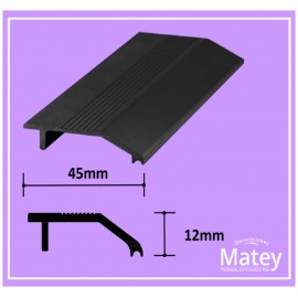 PISA ALFOMBRA EN ALUMINIO NEGRO MATE DE 1...