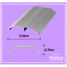 PISA ALFOMBRA EN ALUMINIO NATURAL DE 3"X...