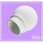 PUNTA TAPON 25MM ESFERA DE PLASTICO BLANCO