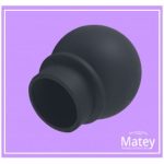 PUNTA TAPON 25MM ESFERA DE PLASTICO NEGRO