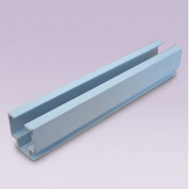 Riel Cancun aluminio blanco