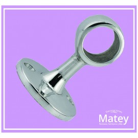 SOPORTE ALUMINIO BASE REDONDA PARA TUBO DE...