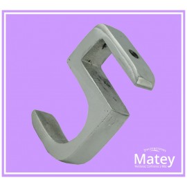 SOPORTE ALUMINIO PARA PUERTA DE VIDRIO DE...