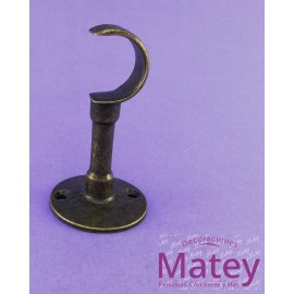 SOPORTE CENTRAL ABIERTO DE COLOR ORO VIEJO...