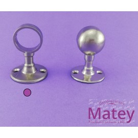 SOPORTE CENTRAL CORTO COLOR SATINADO PARA...