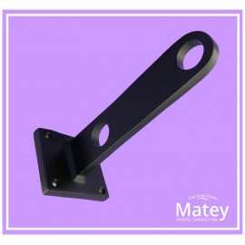 SOPORTE DOBLE EN ALUMINIO COLOR NEGRO MATE...