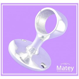 SOPORTE PASAMANO DE ALUMINIO PARA TUBO DE...