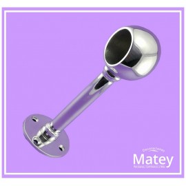 SOPORTE POSA PIES DE ALUMINIO PARA TUBO DE...