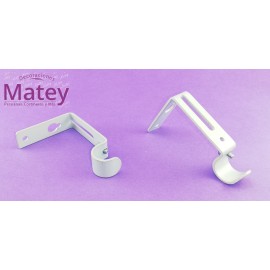 SOPORTE SENCILLO DE LAMINA COLOR BLANCO...