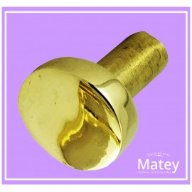 TAPÓN CILINDRO PLANO EN BRONCE PULIDO PARA...