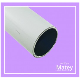 TUBO DE ALUMINIO BLANCO