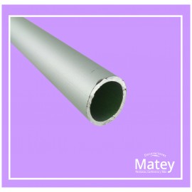 TUBO DE ALUMINIO ANONIZADO NATURAL