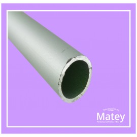TUBO DE ALUMINIO ANODIZADO NATURAL