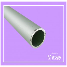 TUBO DE ALUMINIO ANODIZADO NATURAL